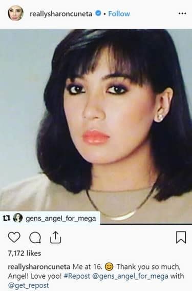Sharon Cuneta’s Throwback Photos .